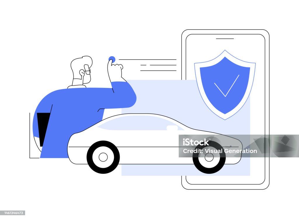 Insurance Abstract Pic Ondemand Insurance Abstract Concept Vector Illustration Stock ...