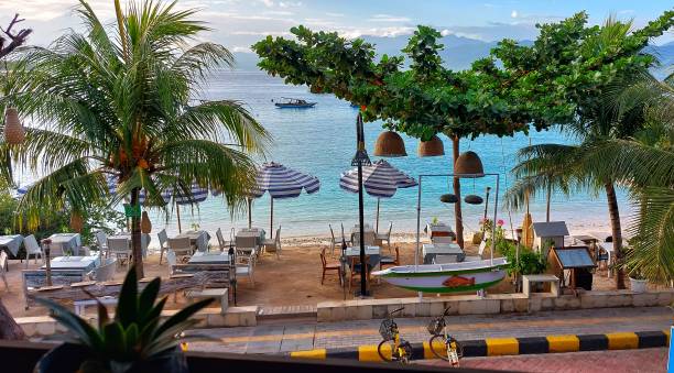 Ocean view from Gili Trawangan Island