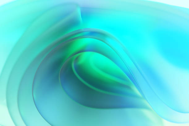 Art Glass abstract Wavy background
