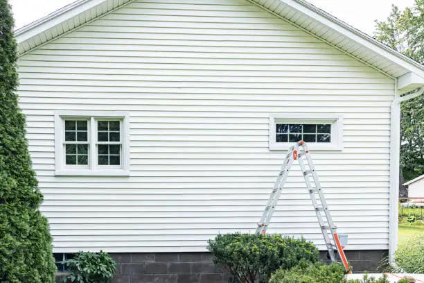 Photo of DIY Power Washing House Siding Finished