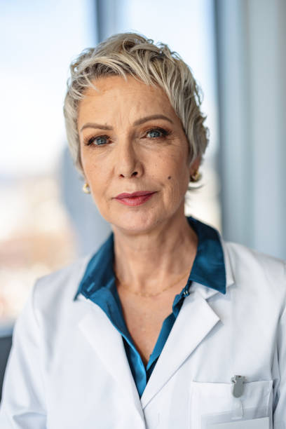 istock Beautiful Senior Female Doctor 1461417866