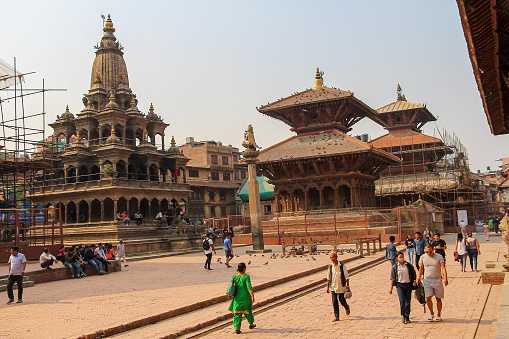 Kathmandu Durbar square in Nepal