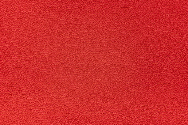 istock Texture of artificial leather scarlet color, background. 1461419890