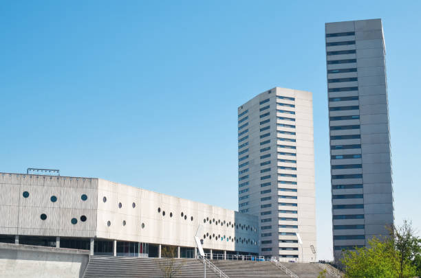istock Cityscape with beautiful modern buildings on sunny day 1461426492