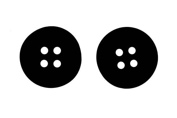 three different vintage volume level control or selector knobs isolated on a white background with clipping path (composite of 6 images, not resized)