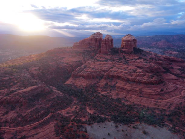 istock Scenic Cathedral Peak, Sedona Arizona 1461433341