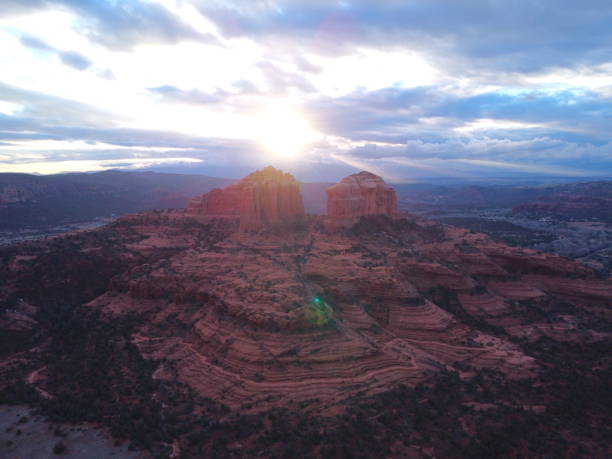 istock Scenic Cathedral Peak, Sedona Arizona 1461433443
