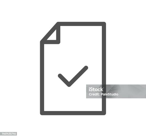 Checklistbox Signages Checklist Checkbox Stock Illustration - Download Image Now - Assistance ...
