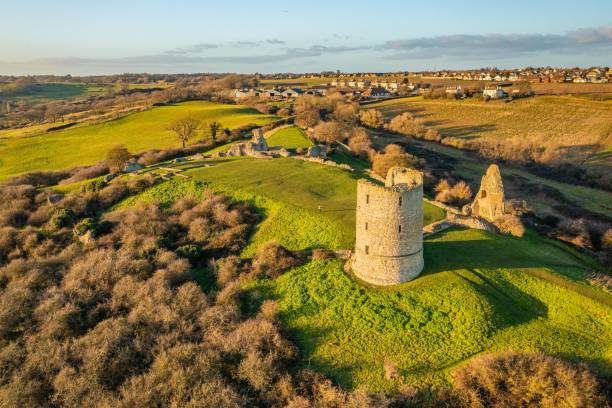 hadleigh castle - essex foto e immagini stock