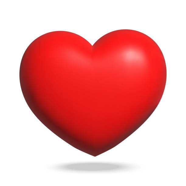 istock 3D Red Heart icon. Heart shape.Simple 3d heart icon.Vector love symbols. 1461440666
