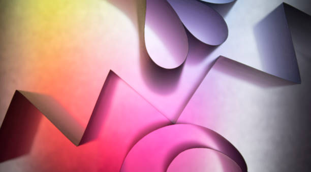 istock Colourful paper art backgrounds 1461443685