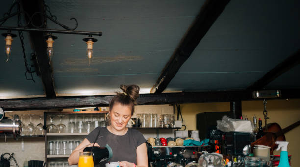 istock Women working at coffee shop 1461446467