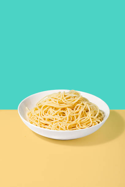istock Italian spaghetti pasta in a bowl. 1461458853