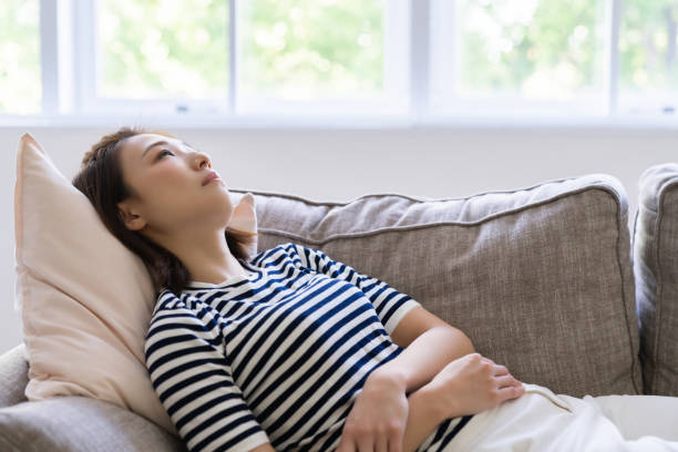 attractive asian woman , think stock photo