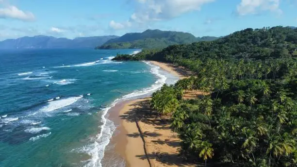 Samana peninsula beach in Dominican Republic