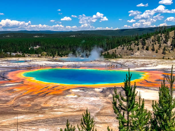 istock Supervolcano of Yellowstone 1461493664