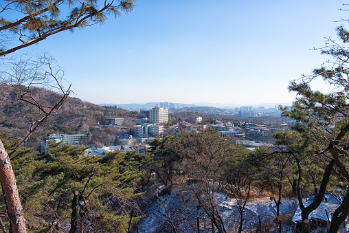 View From Bugaksan, Seoul Korea