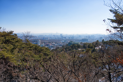 View From Bugaksan, Seoul Korea