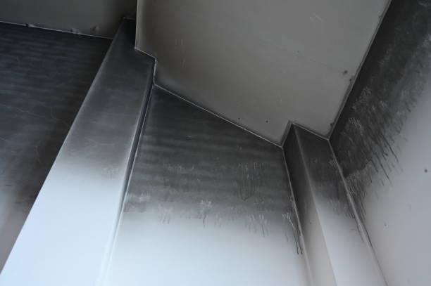 istock house was burn from fire, black dirty wall 1461530992