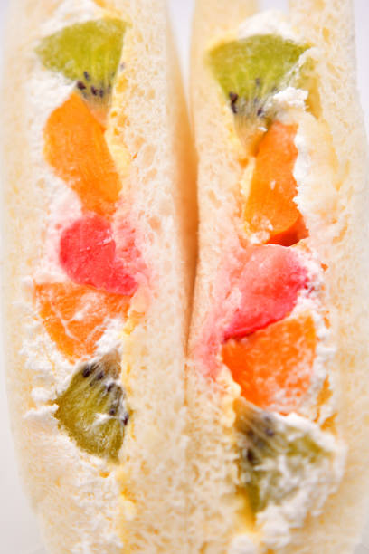 istock A fruit sandwich sandwiched between colorful fruits. 1461533937