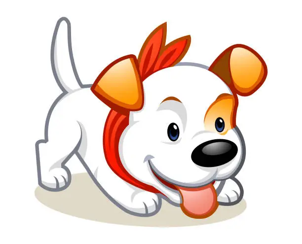 Vector illustration of Puppy