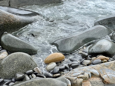 Granite Bay Rocks and Ocean Water