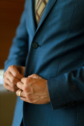 Cropped shot of a businessman wearing a suit