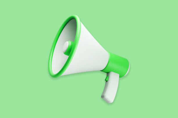 istock megaphone bullhorn message communicate propaganda 3D illustration 1461550852