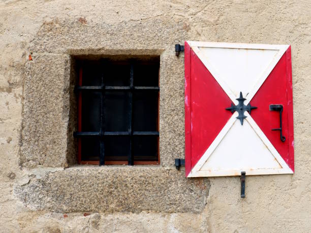 The medieval Castle of Fenis (Valle d'Aosta, Italy), detail