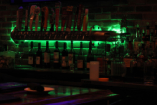Blurry background of a bar and restaurant