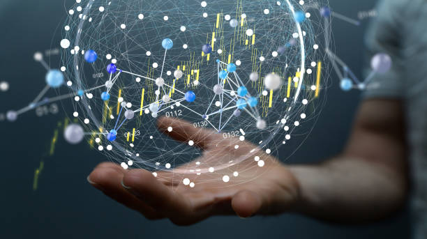 istock 3D rendering of a globe with lots of connections and networks 1461570230