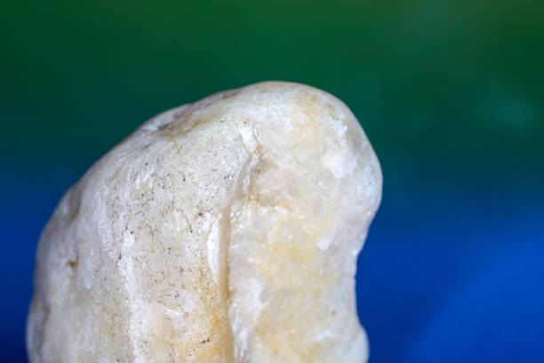 istock Close-up shot of a magnesite stone with a blurred background 1461574788
