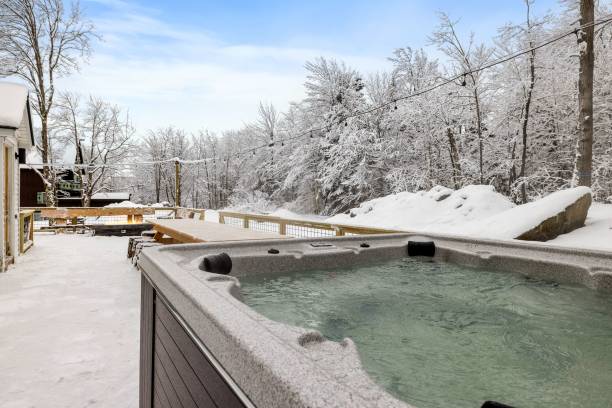 istock Snowy day in a resort in Vermont 1461580811