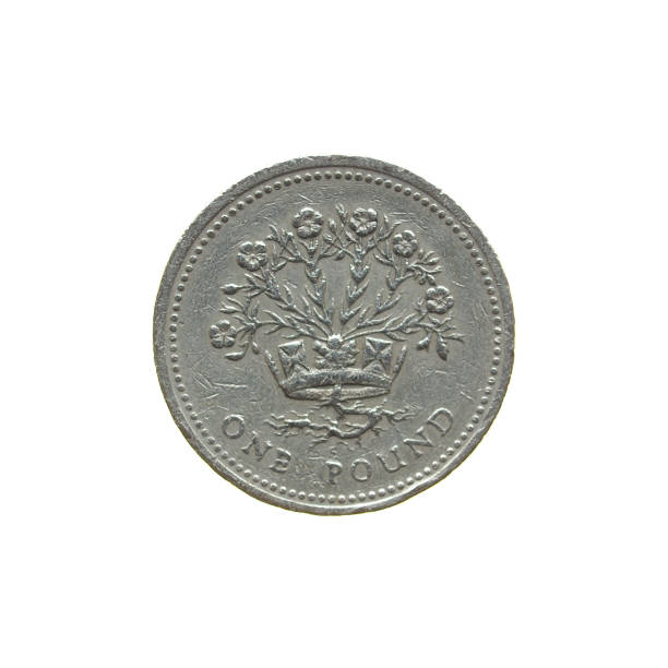 istock One pound silver coin isolated on the white background 1461582172