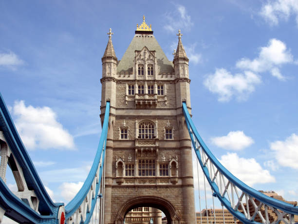 istock Famous Tower Bridge on River Thames, London, UK 1461582303