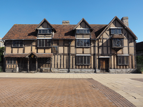 The William Shakespeare birthplace in Stratford Upon Avon, UK