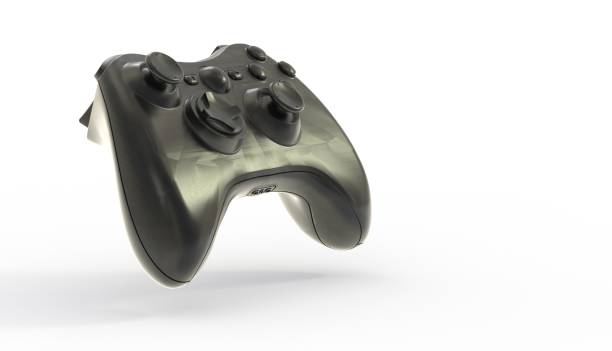 istock 3D illustration of generic game controllers isolated on white background 1461590051