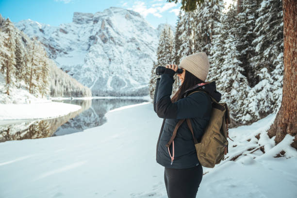istock A gorgeous brunette going for a hike on a crisp morning 1461592067