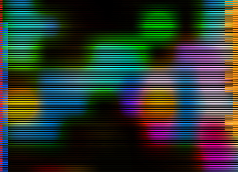 Abstract glitch neon light cyberpunk futuristic concept poster background