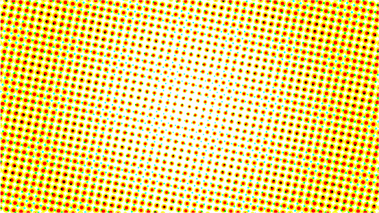 Vector Yellow Halftone Background. Template For Your Design.