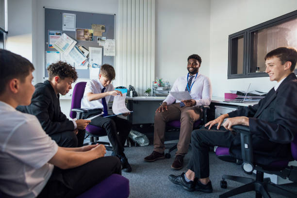 istock Meeting With the School Council 1461603689
