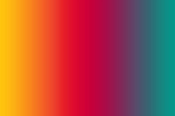 Gradient multi-colored vertical stripes for abstract background Gradient multi-colored vertical stripes for abstract background orange teal gradient stock pictures, royalty-free photos & images