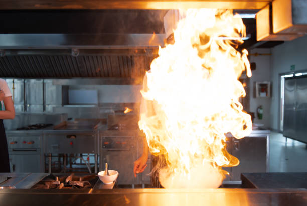istock Chefs that specialize in cooking will be meticulous with every cooking process. Even minor details will not be overlooked. As with stir-fry, high heat will be used until a flaming flame appears 1461609918