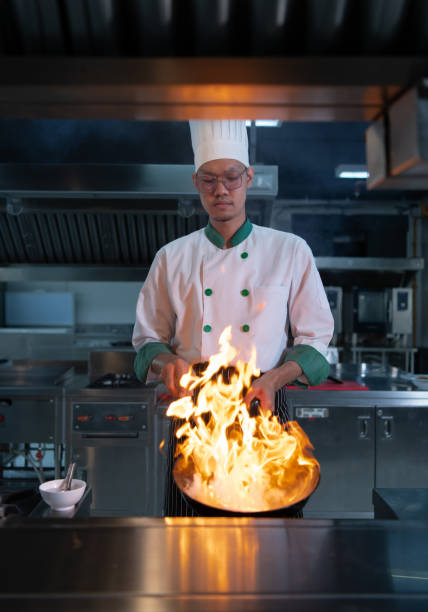 istock Chefs that specialize in cooking will be meticulous with every cooking process. Even minor details will not be overlooked. As with stir-fry, high heat will be used until a flaming flame appears 1461610137