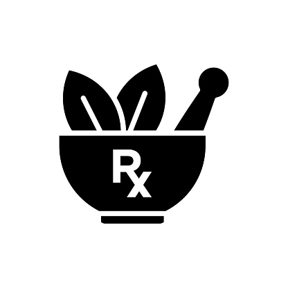 mortar and pestle icon vector design template in white background