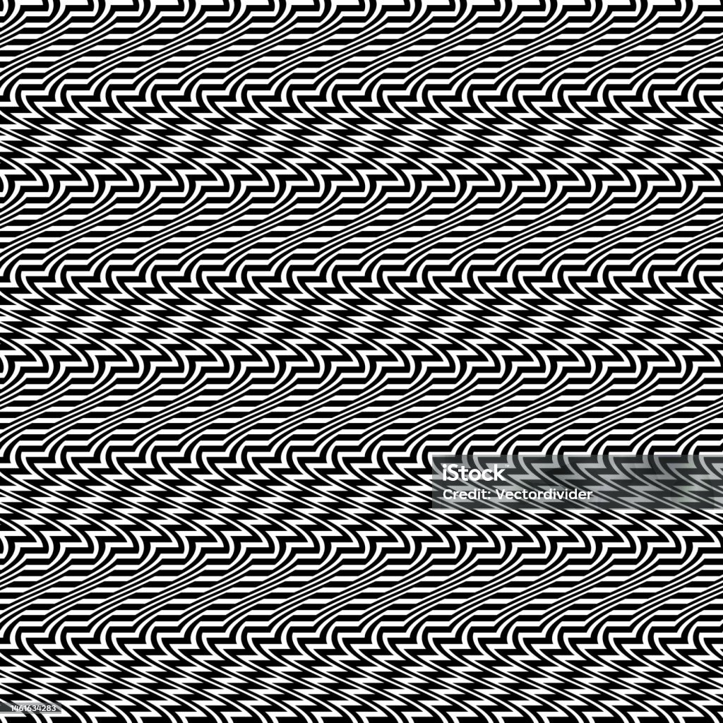 Complex Black Patterns Seamless Pattern Of Black Distorted Stripes Optical Art Repeatable ...