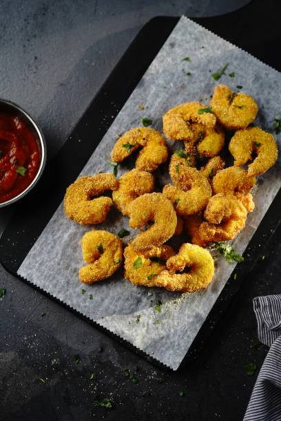 istock Homemade Popcorn shrimps 1461637871