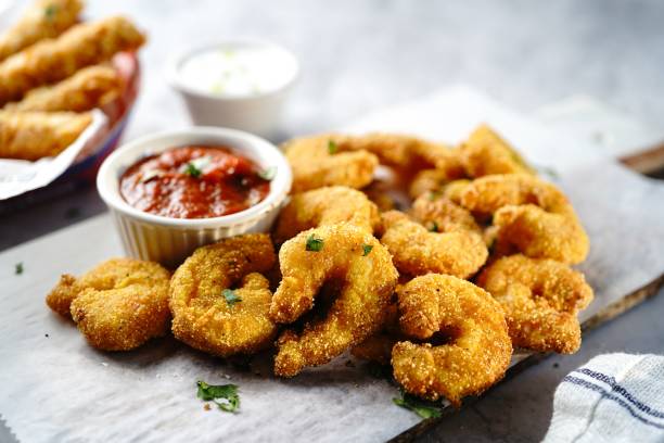 istock Homemade Popcorn shrimps 1461637873