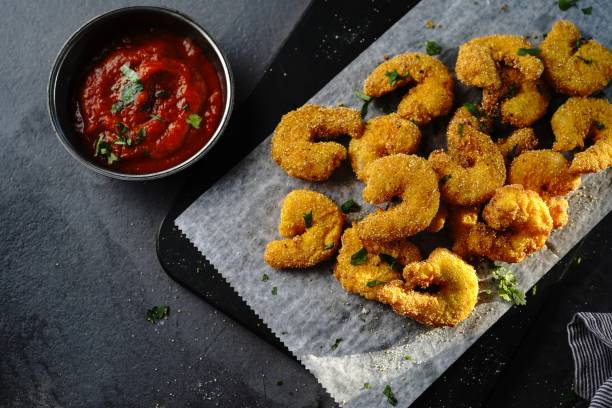 istock Homemade Popcorn shrimps 1461637878