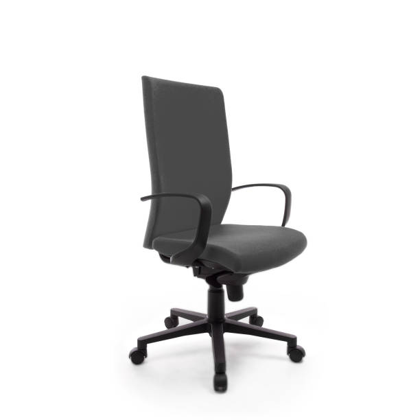 istock Office arm chair isolated on white 1461639249